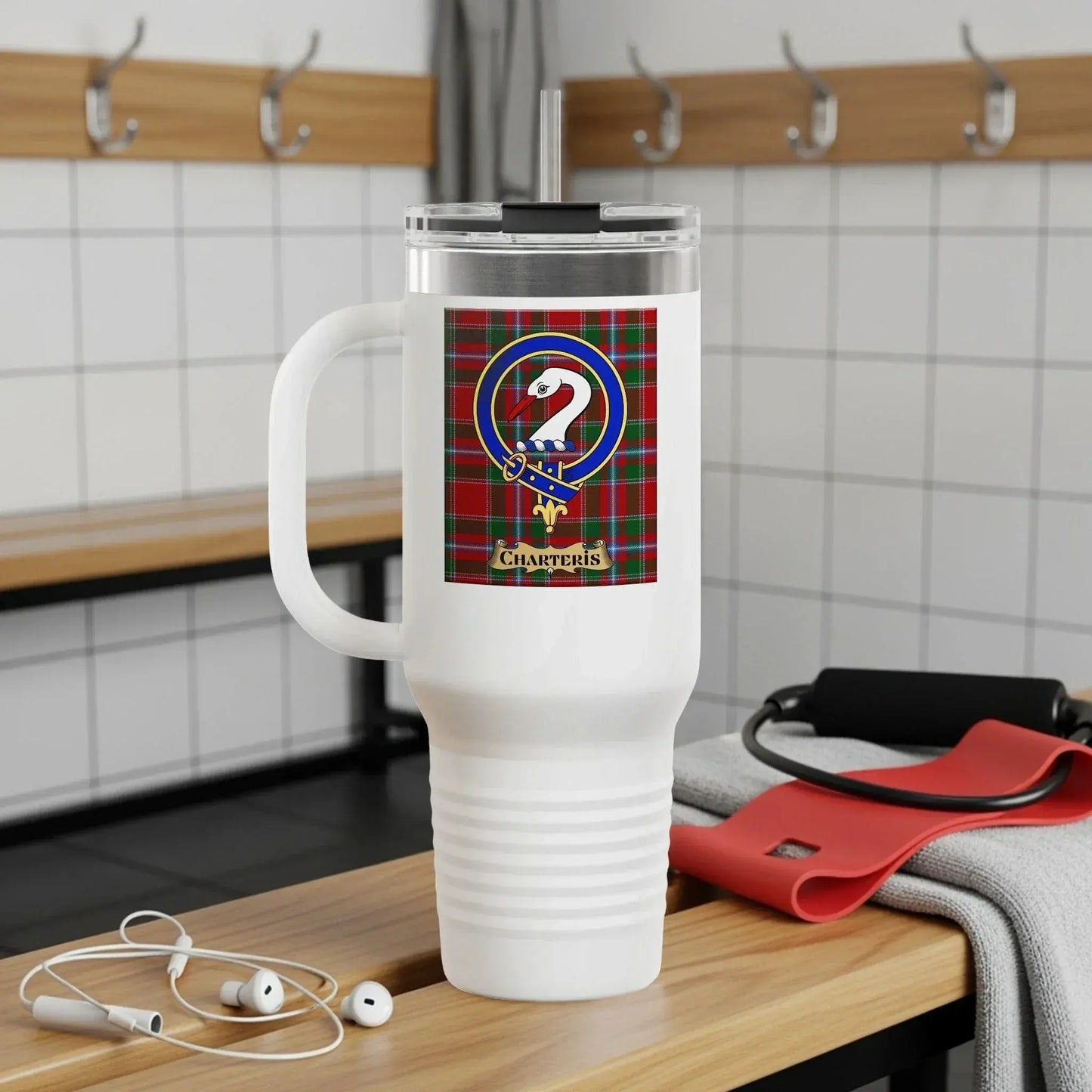 Charteris Clan Tartan Large Coffee Mug product