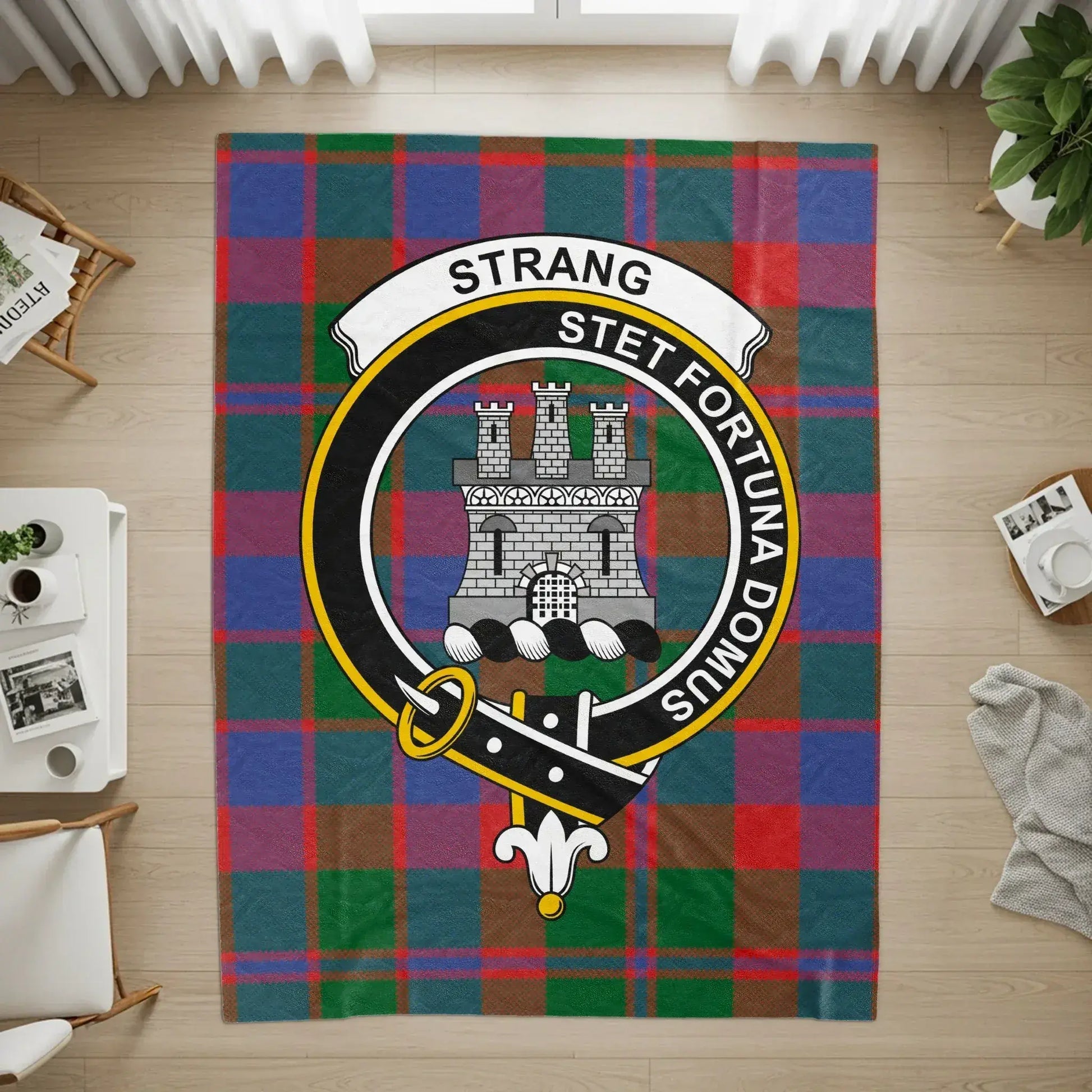 Strang Stet Fortuna Domus Tartan Crest product