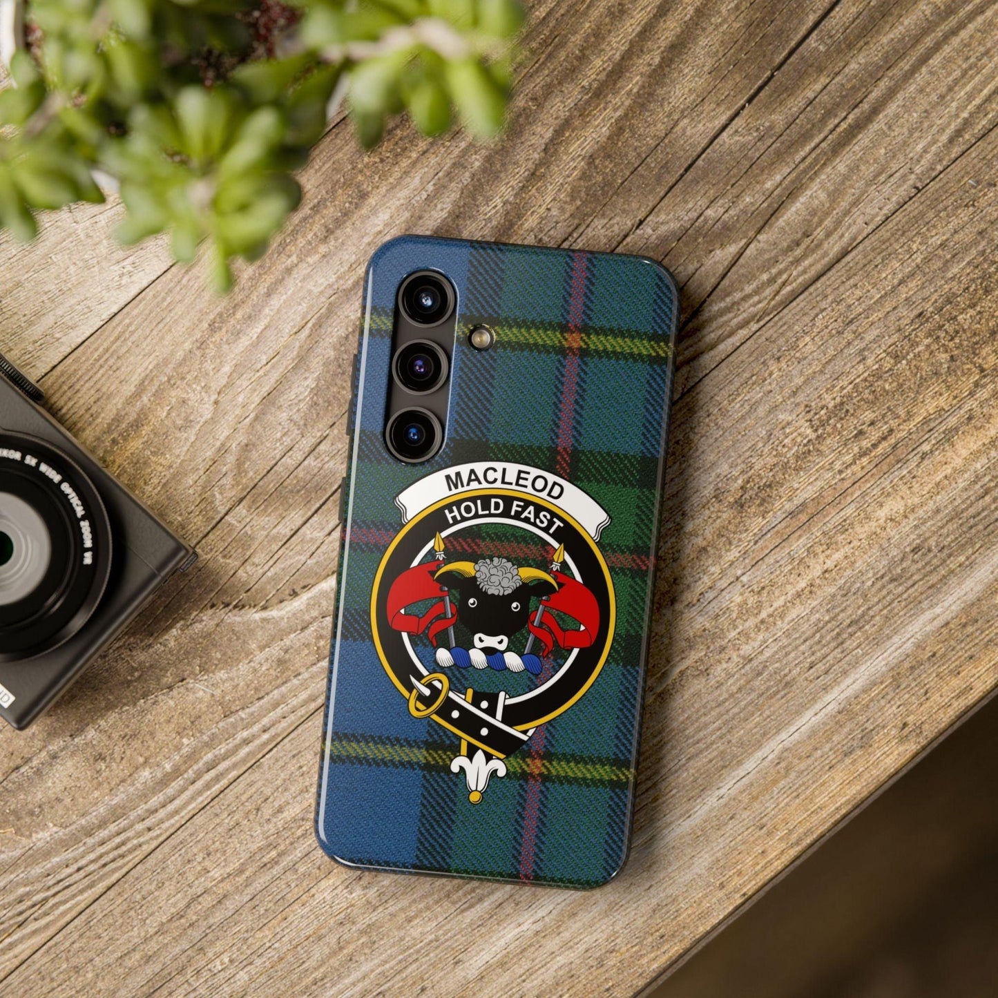 Macleod Clan Scottish Tartan Cell Phone Case - Celtic Ancestry Gifts