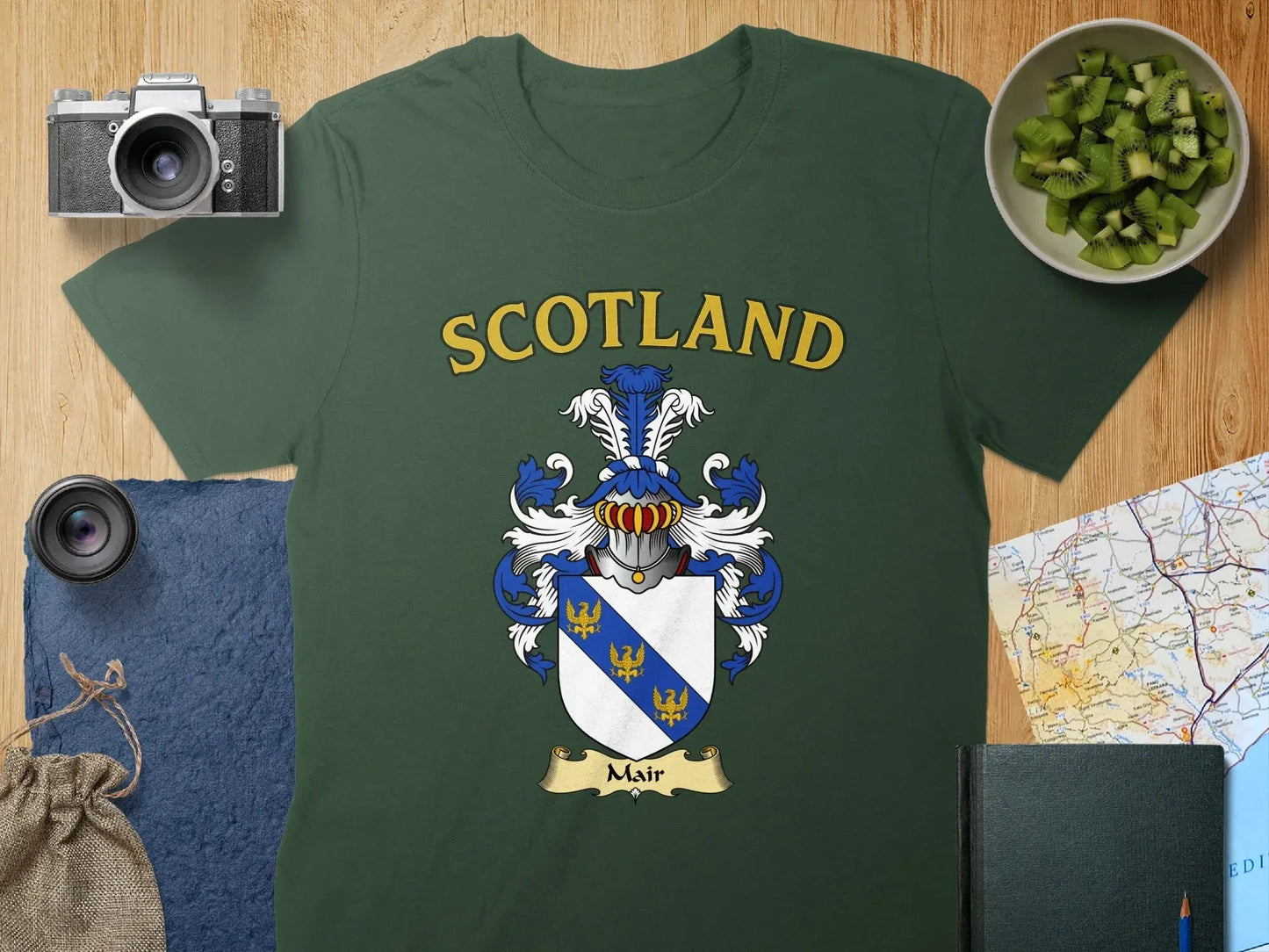 Scotland Mair Family Crest Graphic T-shirt product type