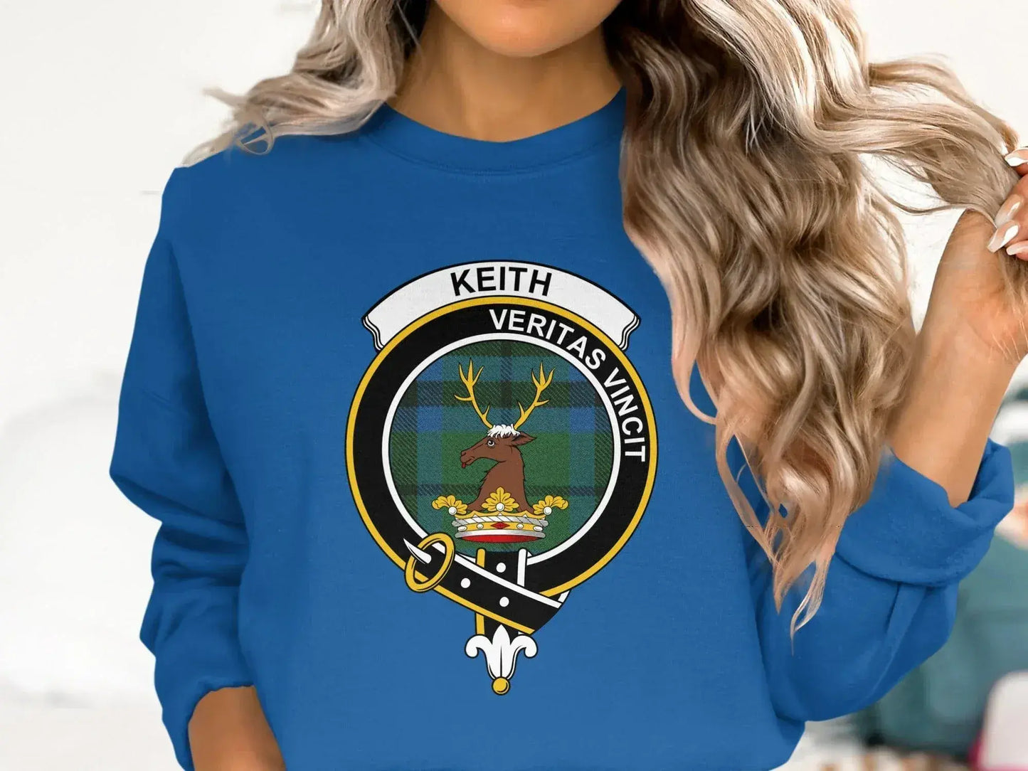 Keith Veritas Vincit Emblem Design Sweatshirt product type