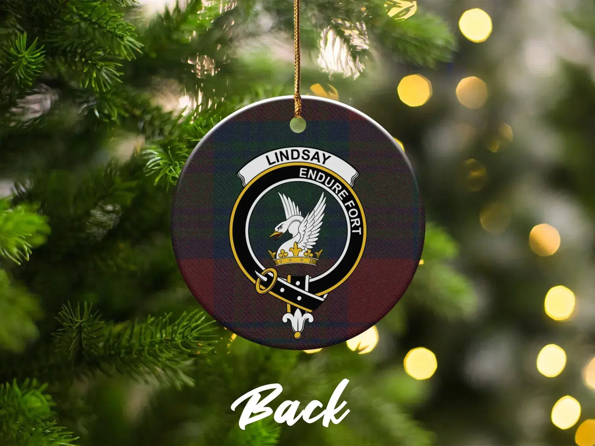 Lindsay Crest Christmas Tree Ornament product type