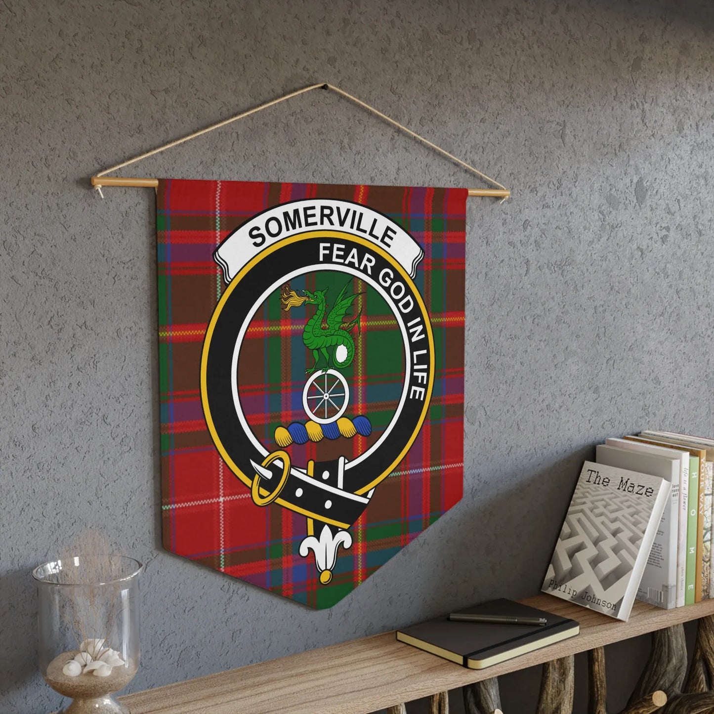 Somerville Fear God in Life Wall Hanging product type