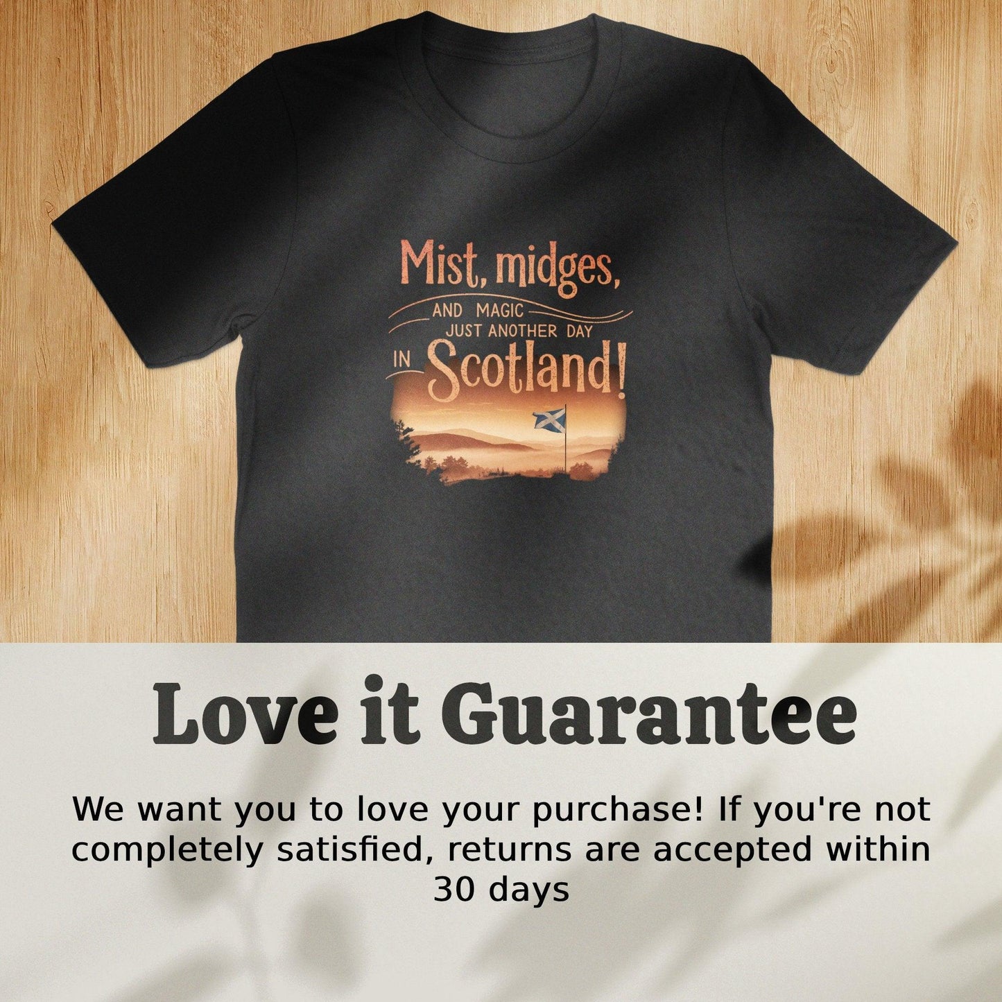 *Mist Midges and Magic in Scotland* product type