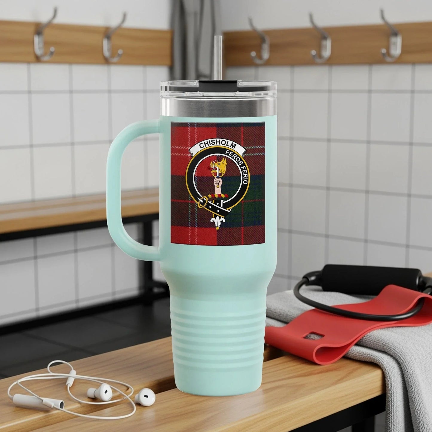 Clan Crest Tartan Travel Mug Drinking Product