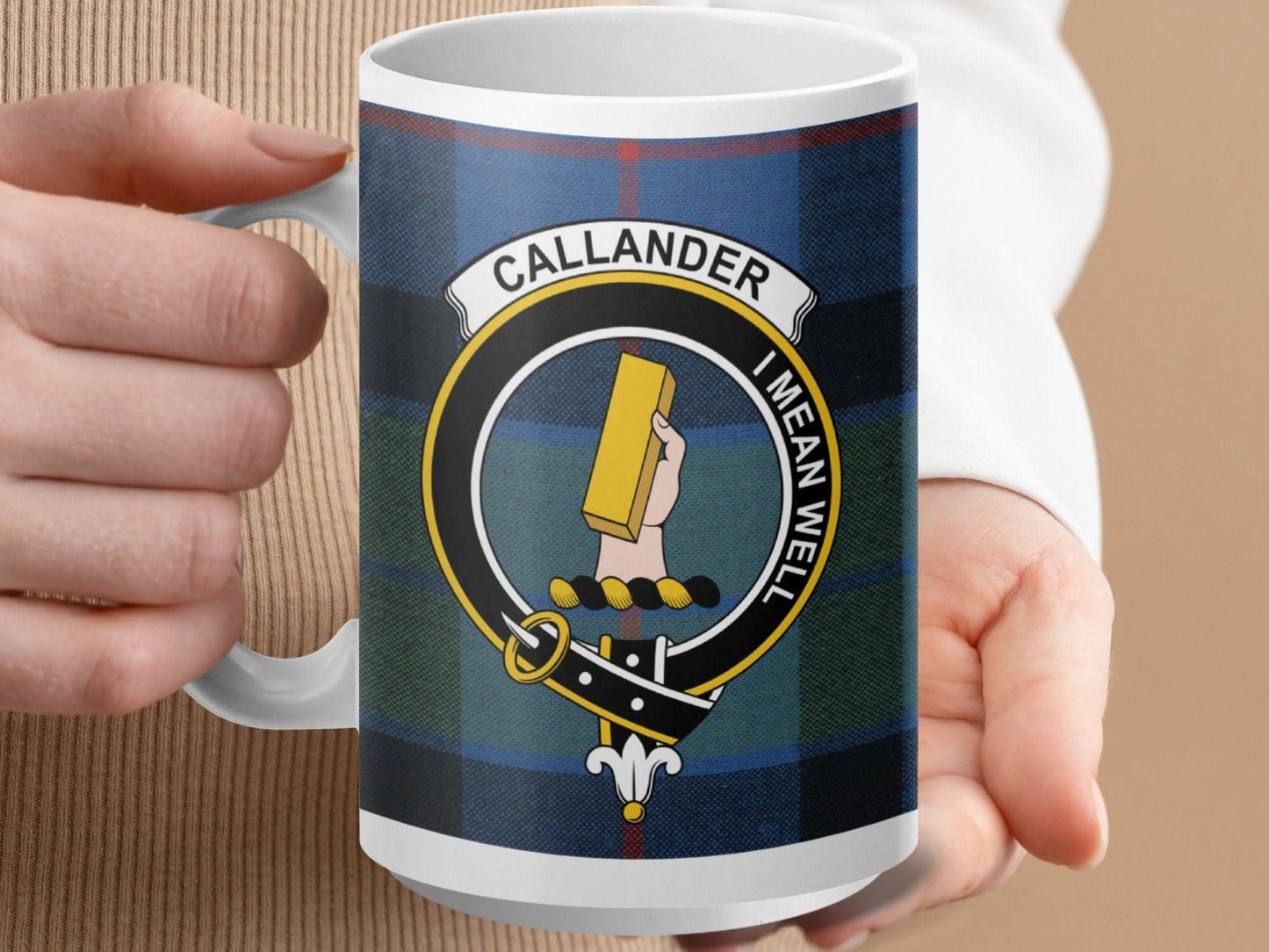 Callander I Mean Well Printed Coffee Mug Product