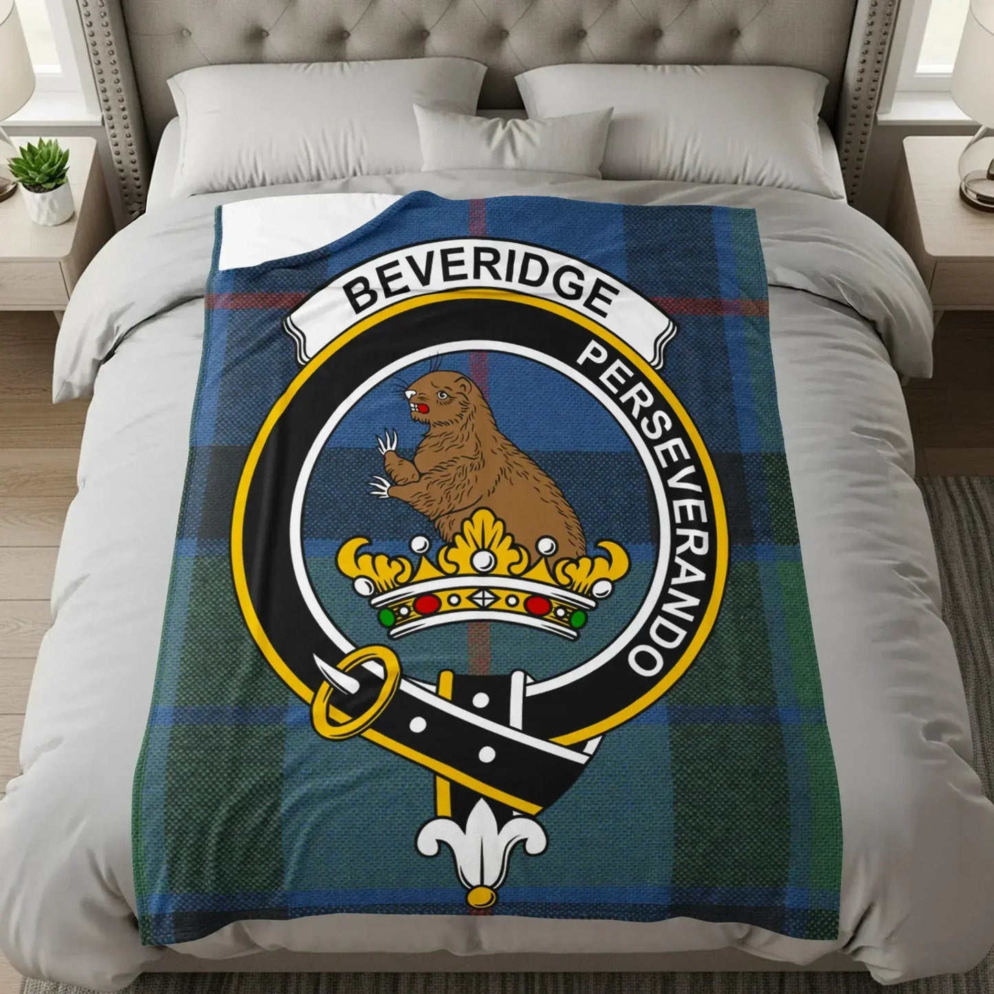 Beveridge Perseverando Crest Bedspread product