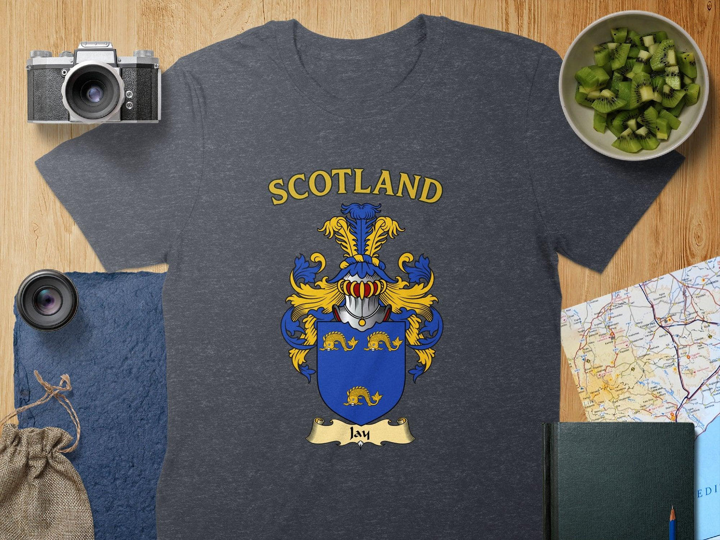 Scotland Family Crest Graphic Tee product
