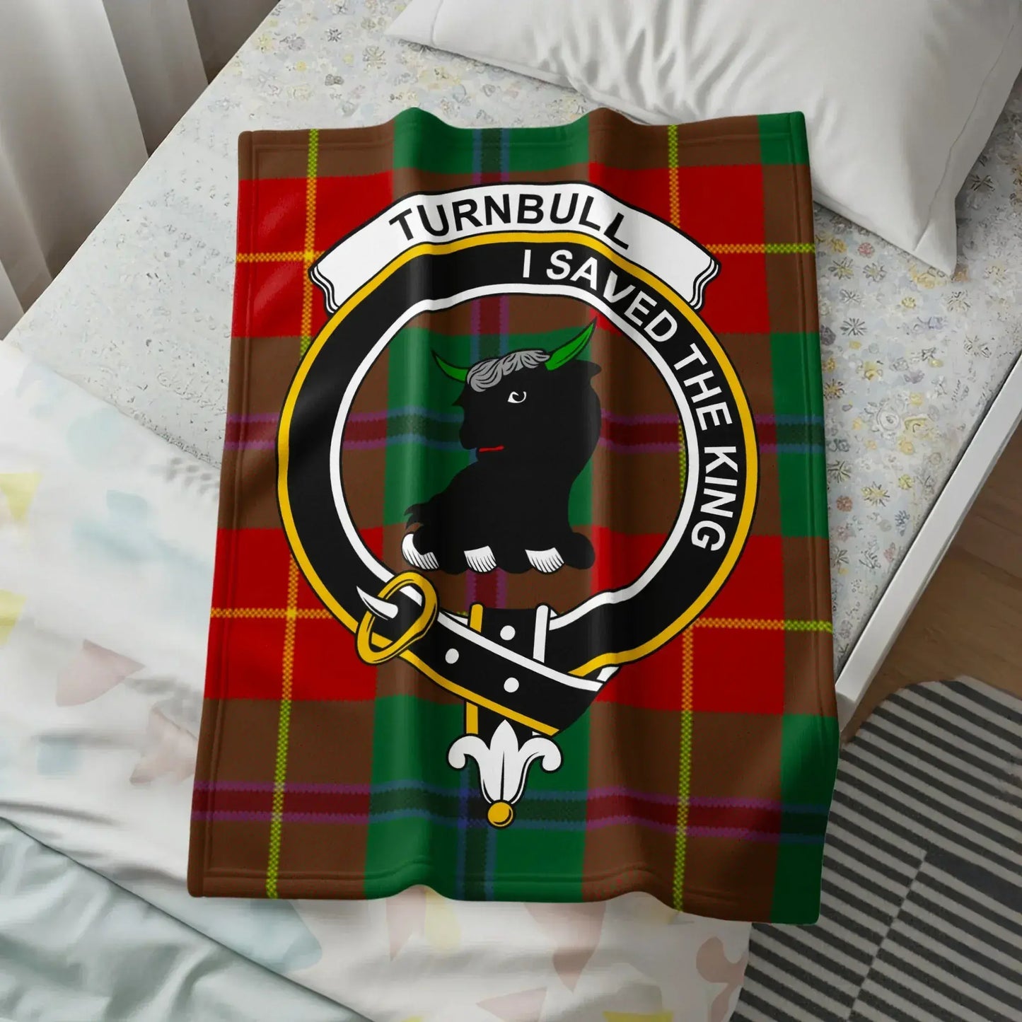 Turnbull I Saved The King Tartan Blanket product