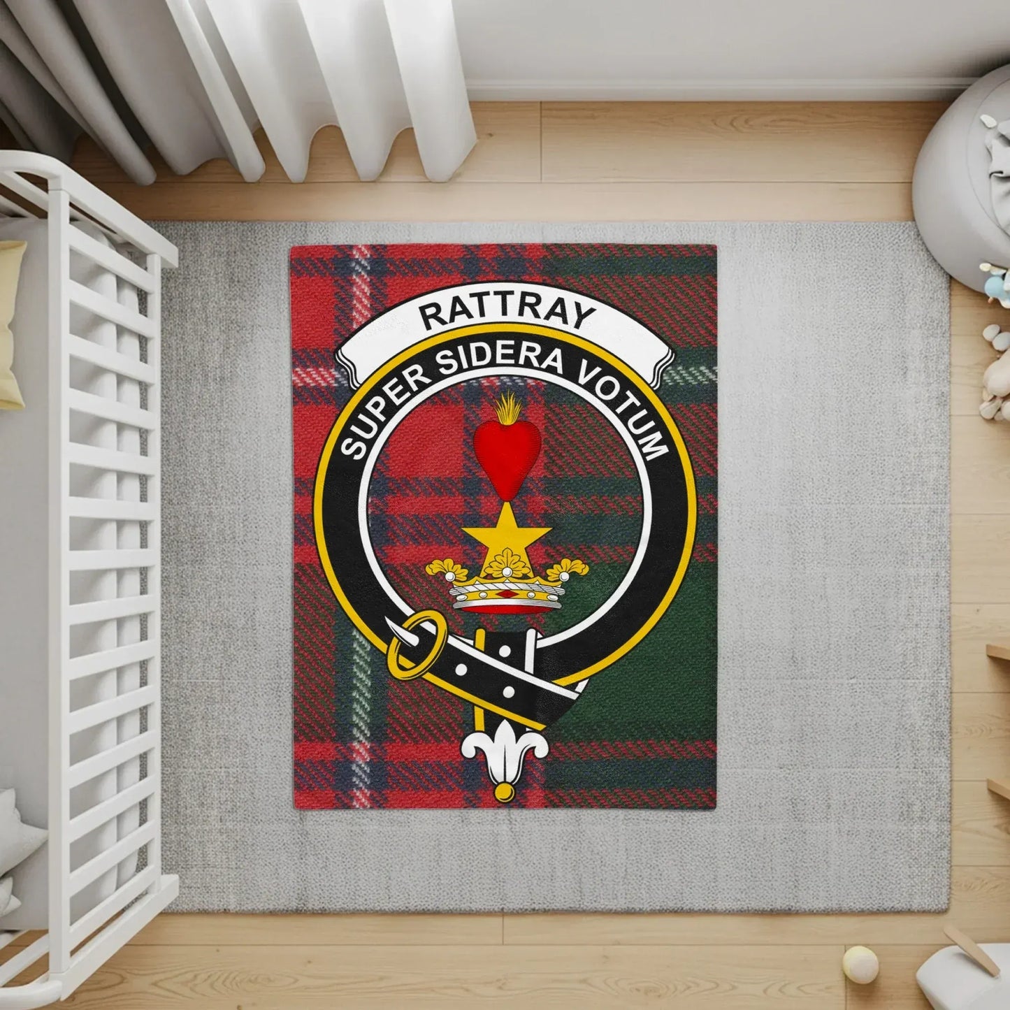 Rattray Super Sidera Votum Crest Design Rug product type