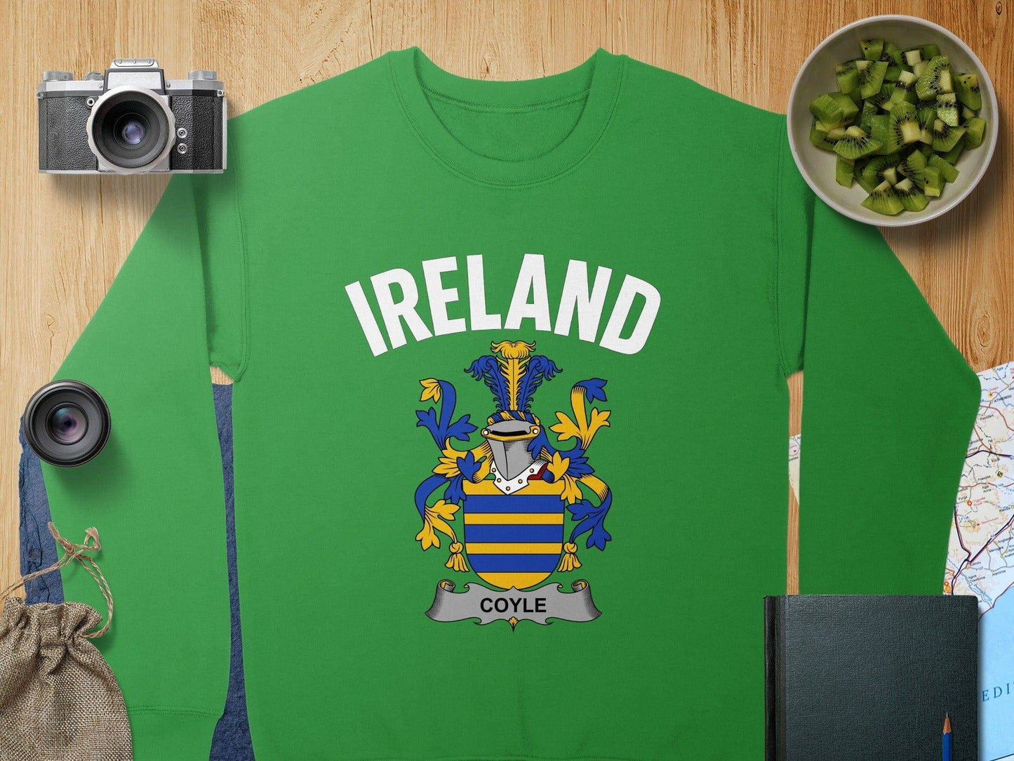Ireland Coyle Crest Green Graphic Sweatshirt product