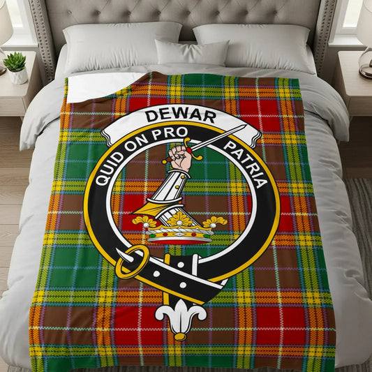 Quid On Pro Patria Print Tartan Dewar Blanket product