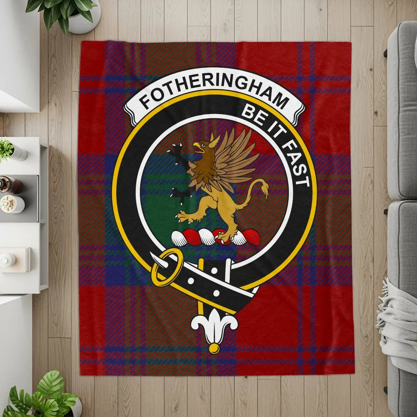 Fotheringham Be It Fast Tartan Blanket Cozy product