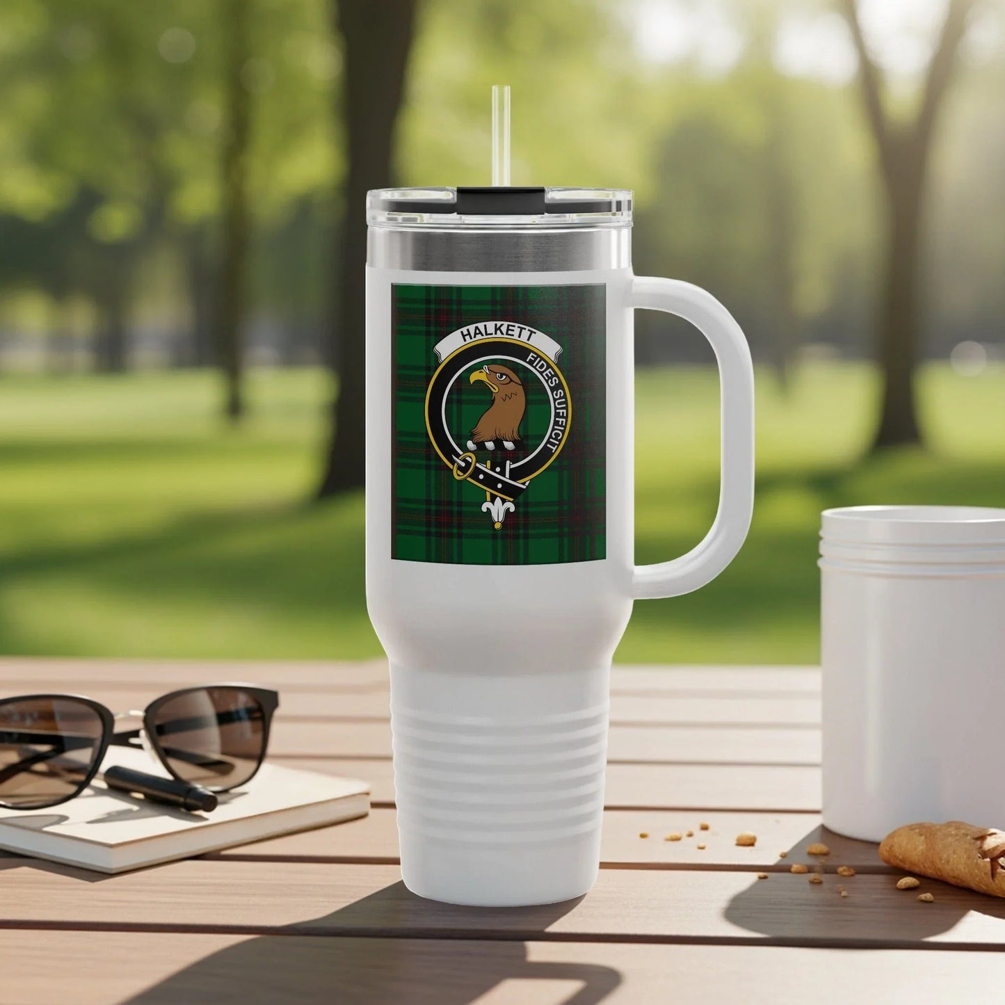 Halkett Crest Travel Tumbler Outdoor Drinkware product
