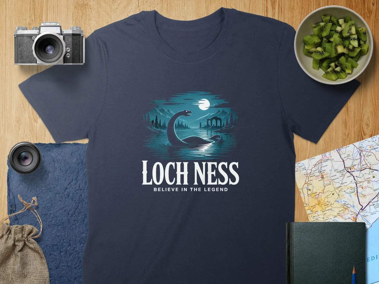 Loch Ness Believe In The Legend Graphic T-Shirt product type