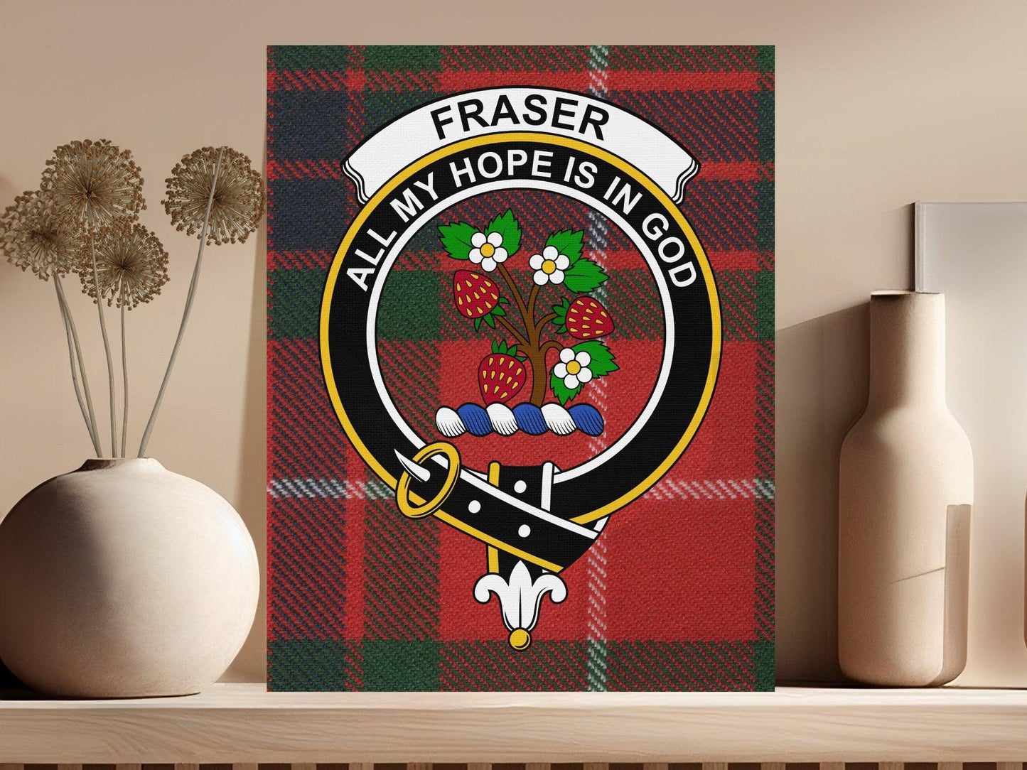 Fraser All My Hope Is In God Printed Home Decor product type