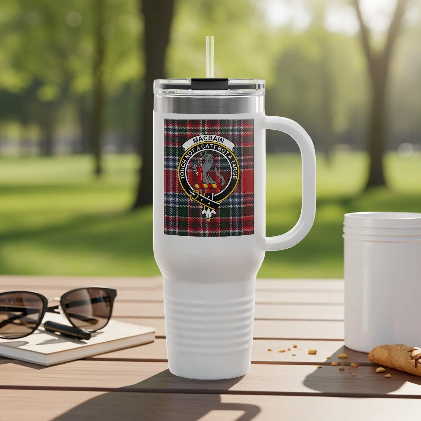 Clan Crest Tartan Insulated Travel Mug product