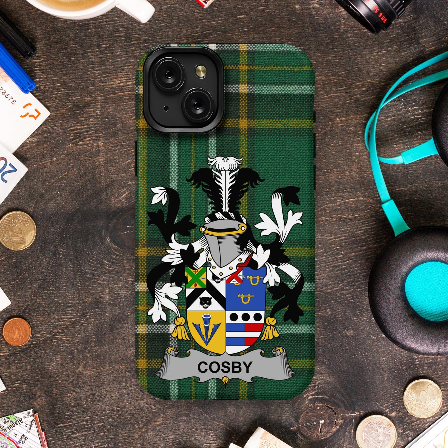 Personalized Family Crest Phone Case product