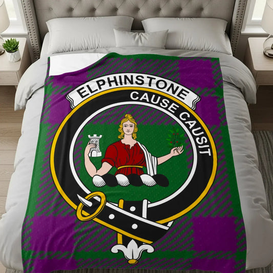 Elphinstone Cause Causit Tartan Print Blanket product