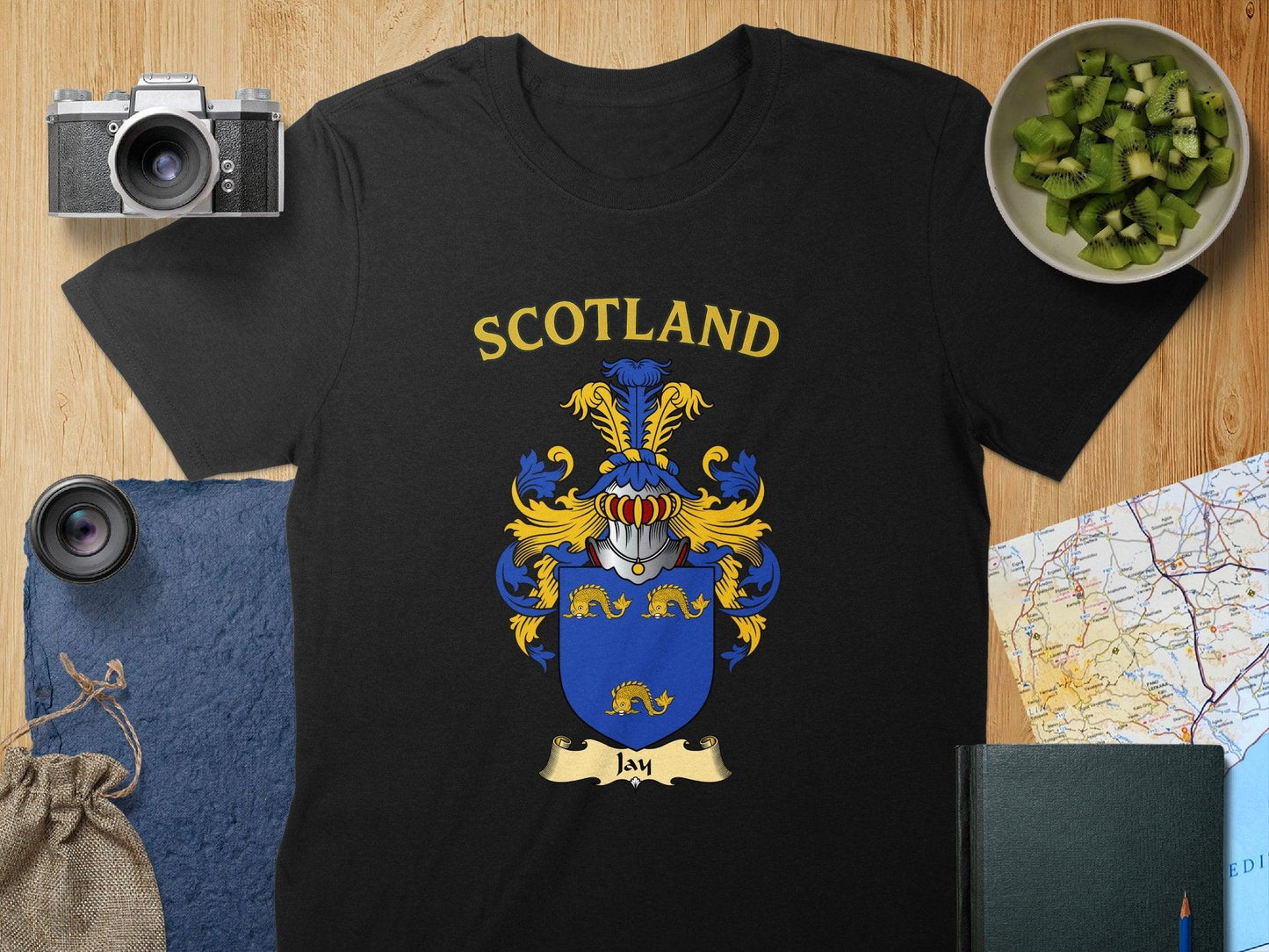 Scotland Coat of Arms Family Crest T-shirt product