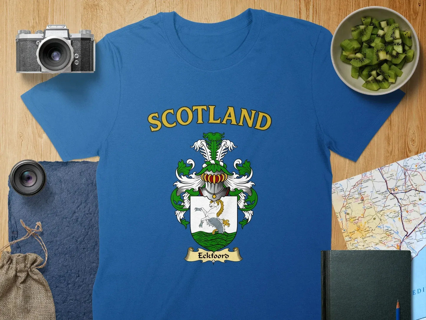 Scotland Eckford Coat of Arms Graphic T-Shirt product type