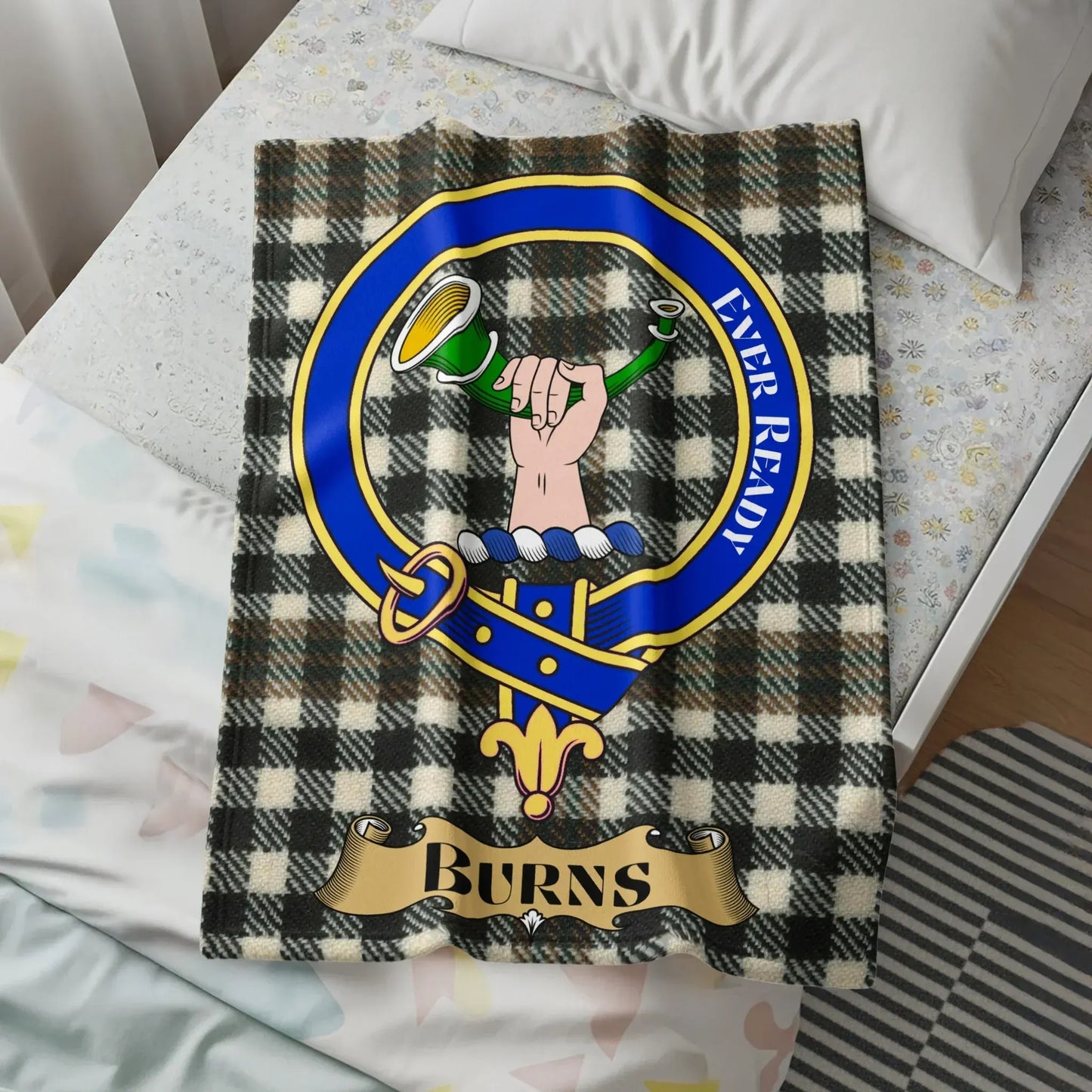 Ever Ready Burns Plaid Pattern Blanket product