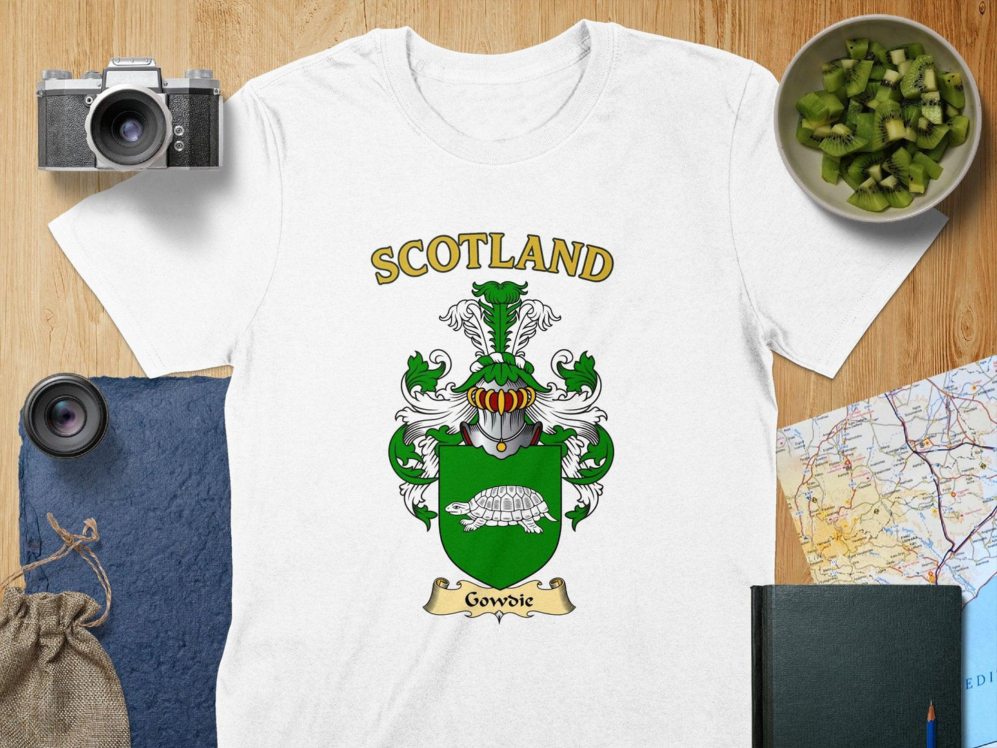 Scotland Gowdie Crest Emblem Short Sleeve T-Shirt product