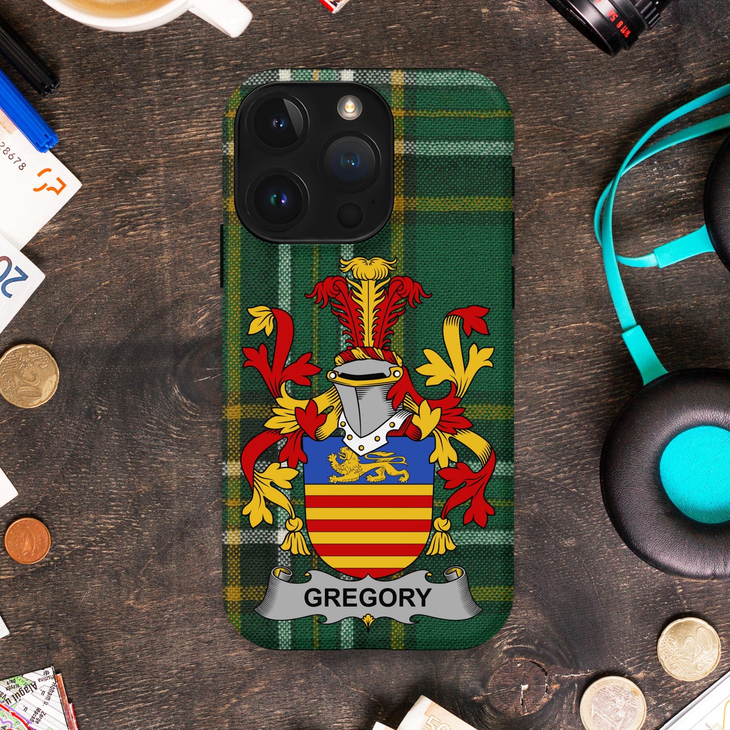 Family Crest Personalized Phone Case product type