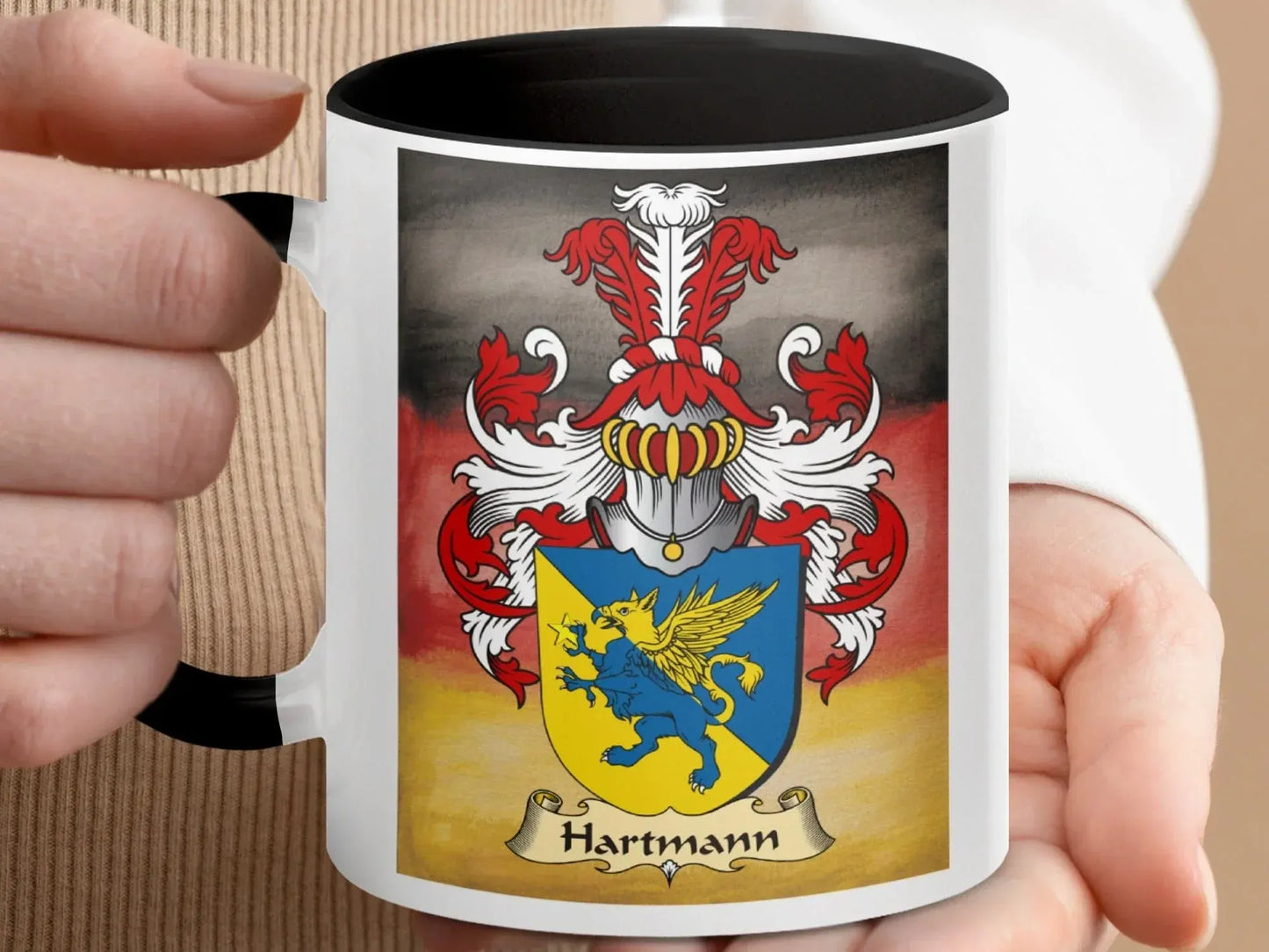 Hartmann Family Crest Heritage Mug product