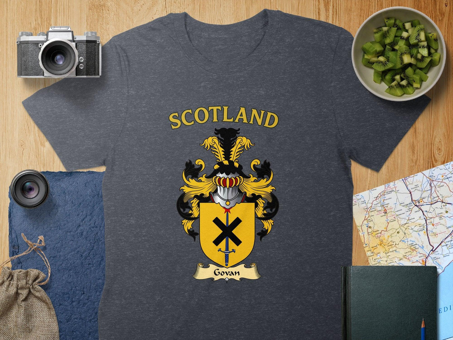 Scotland Govan Family Crest Graphic Tee Shirt product