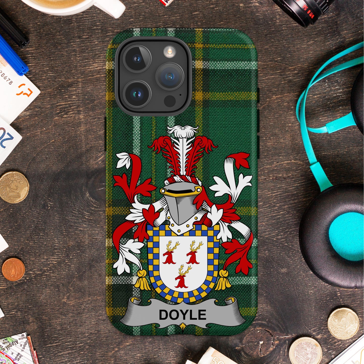 Personalized Coat of Arms Family Crest Phone Case product