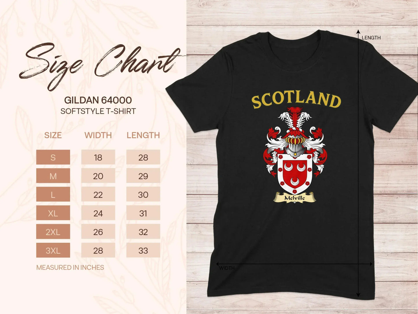 Scotland Family Crest Graphic T-Shirt product type