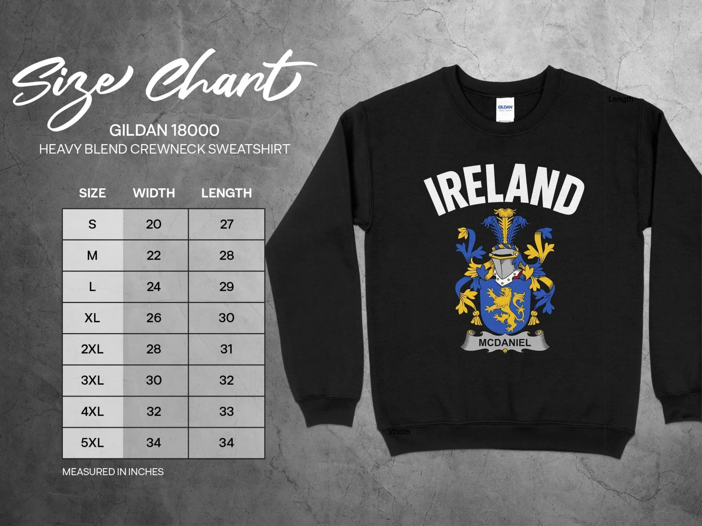 Ireland McDaniel Heavy Blend Crewneck Sweatshirt product