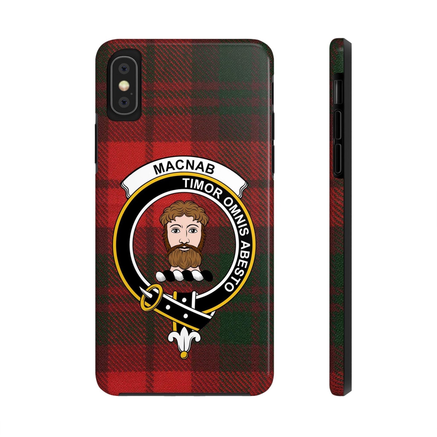 Macnab Clan Tartan Design Cell Phone Case - Celtic Ancestry Gifts