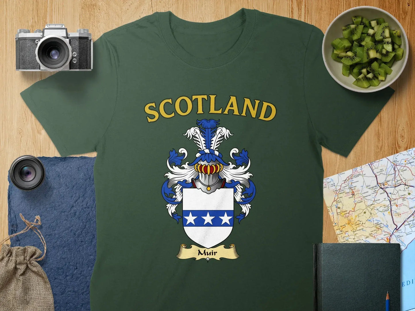 Scotland Family Crest Muir Scottish T-Shirt product type