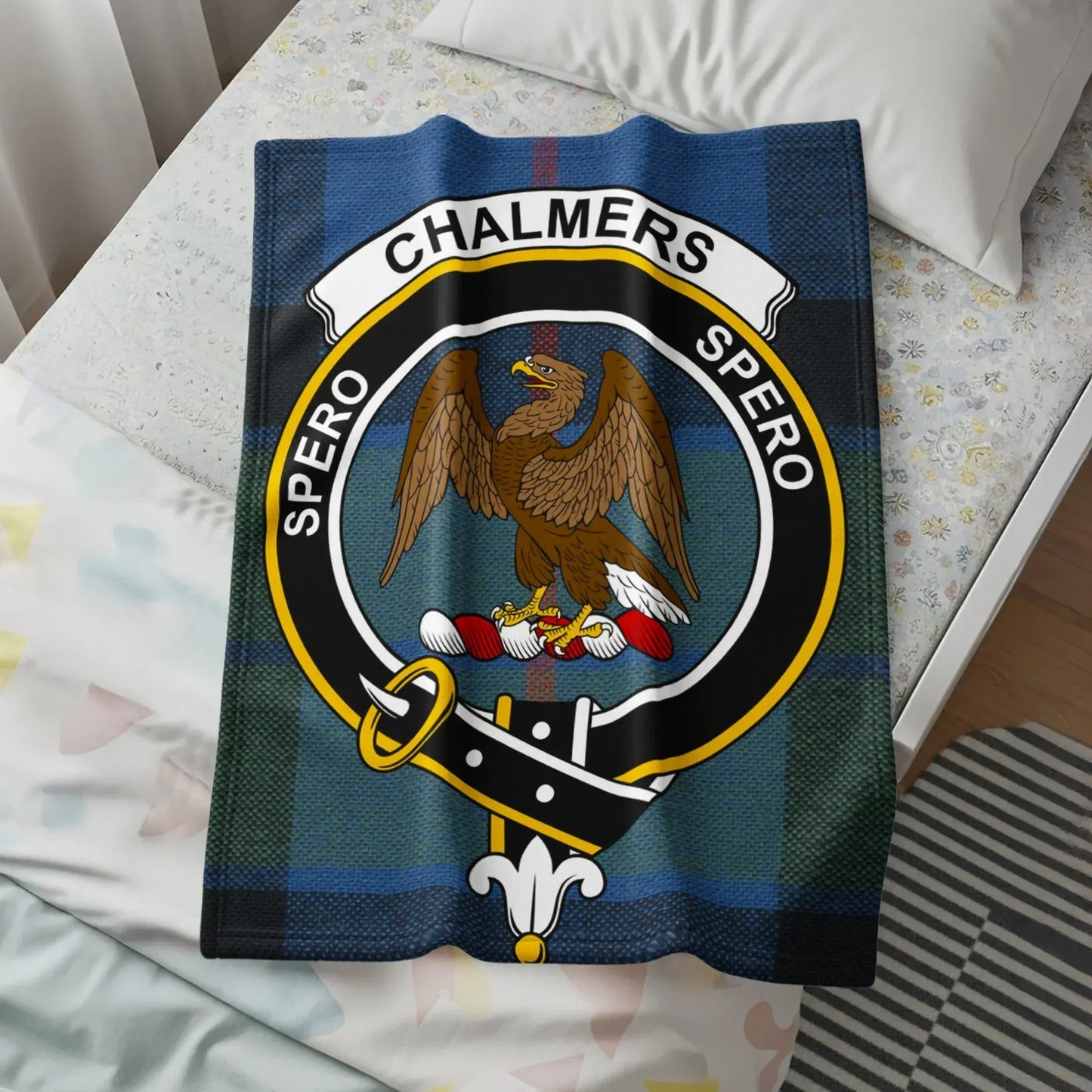 Spero Spero Chalmers Eagle Tartan Blanket product