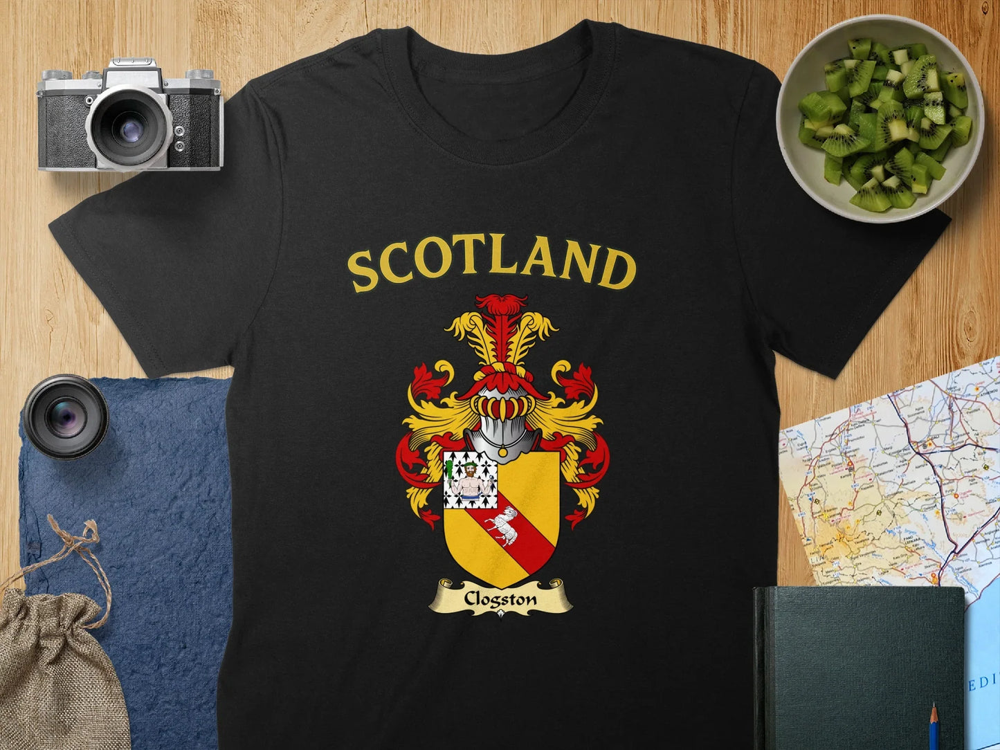 Scotland Cloxton Graphic Shield Design Shirt product
