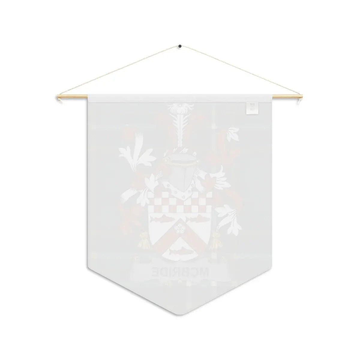 Heraldic Banner with Family Crest Wall Hanging product type