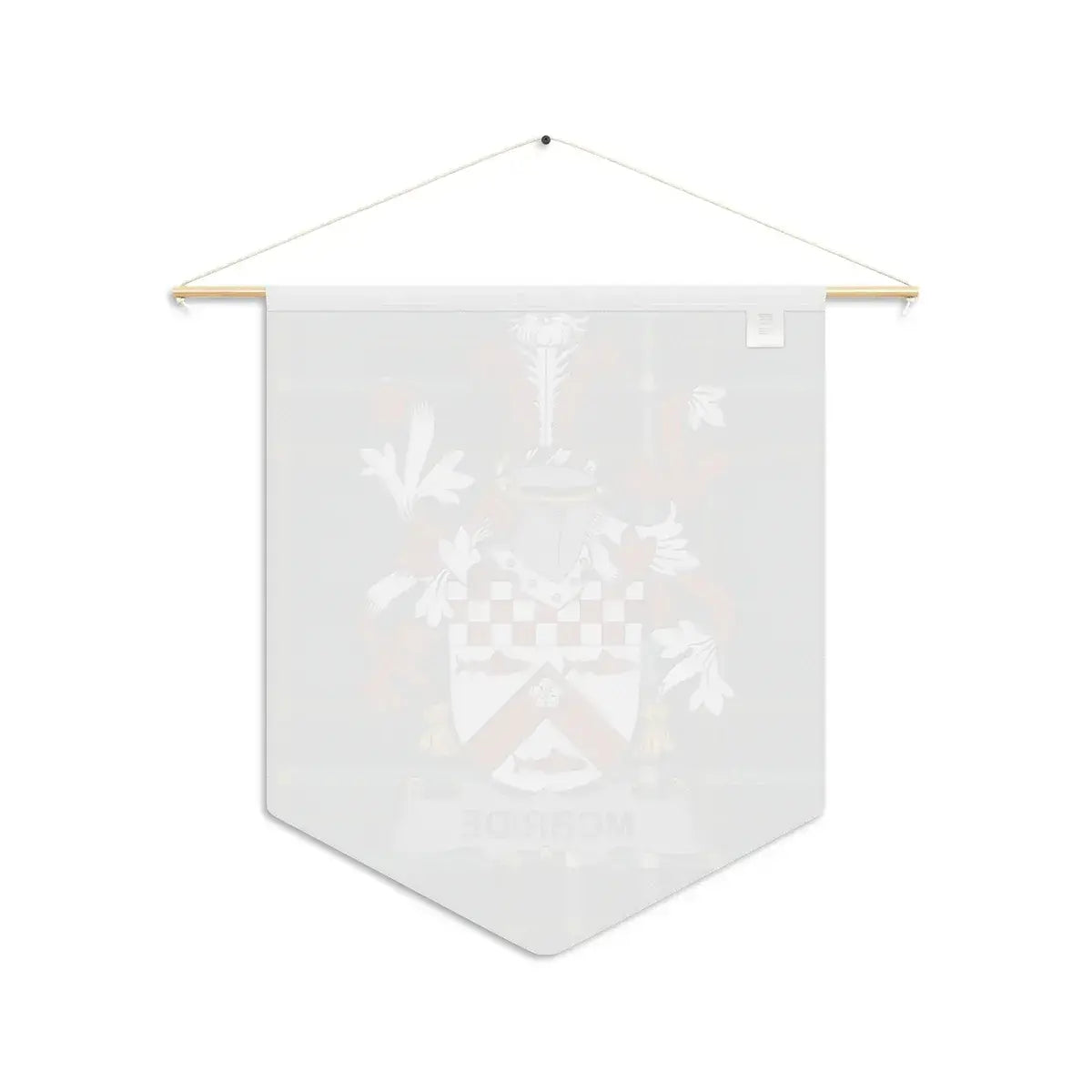 Heraldic Banner with Family Crest Wall Hanging product type