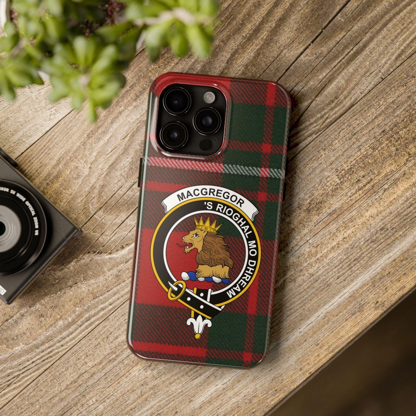MacGregor Clan Scottish Tartan Cell Phone Case - Celtic Ancestry Gifts