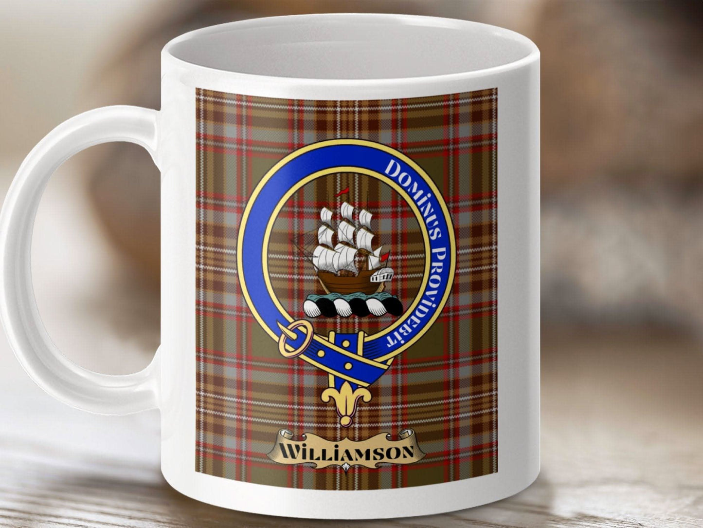 Clan Williamson Family Crest Printed Mug product type
