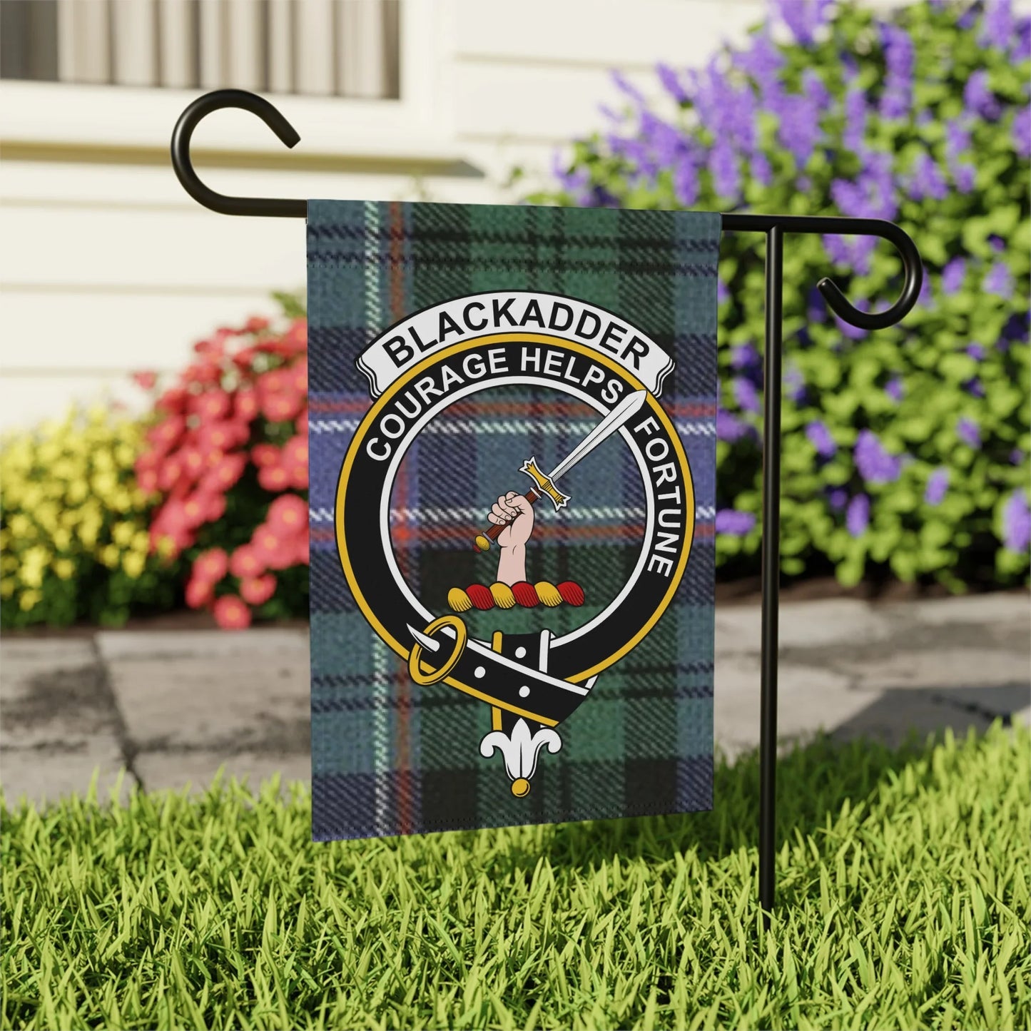 Blackadder Courage Helps Fortune Flag product type