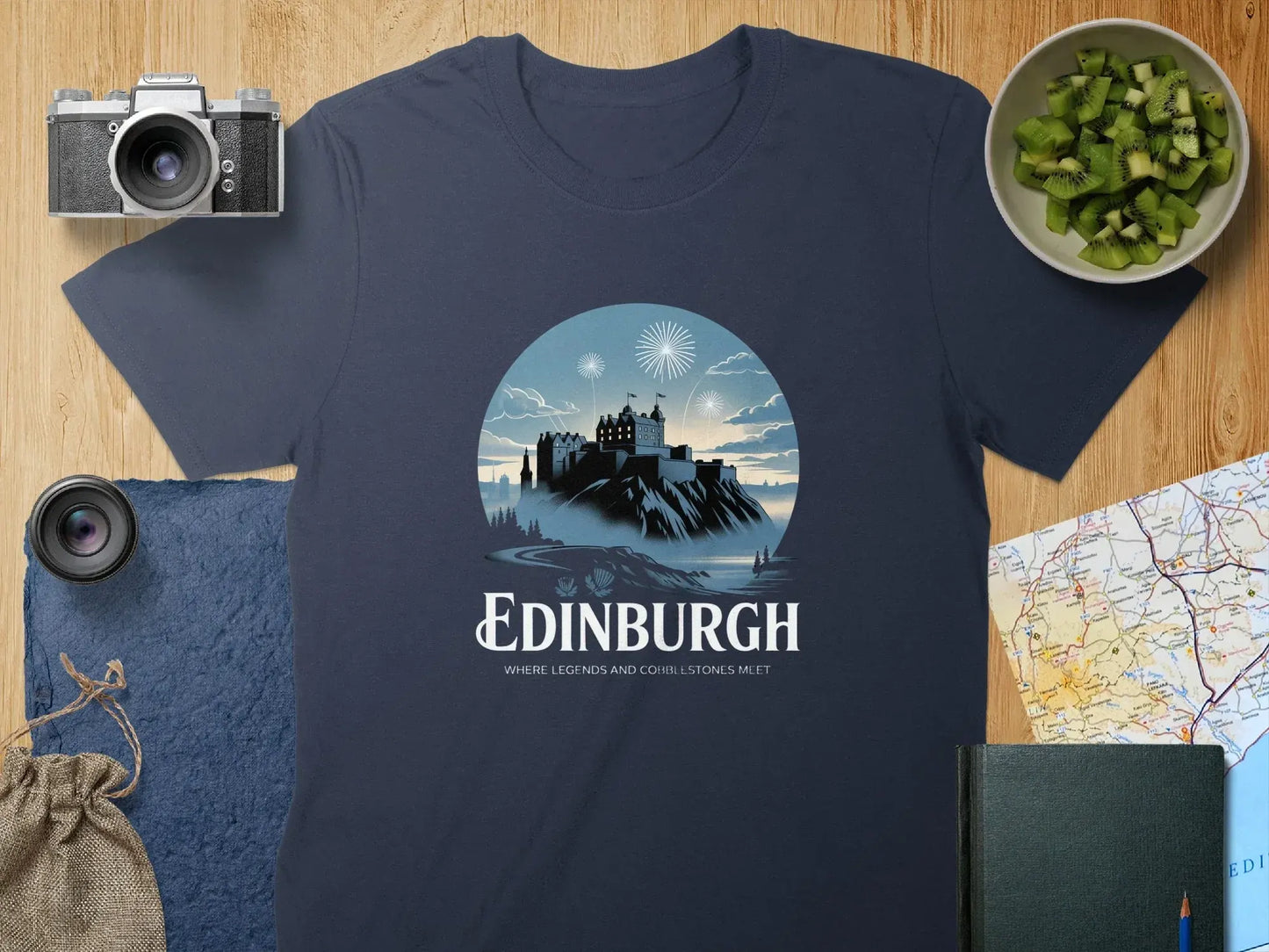 Edinburgh Scenic Graphic T-shirt Product