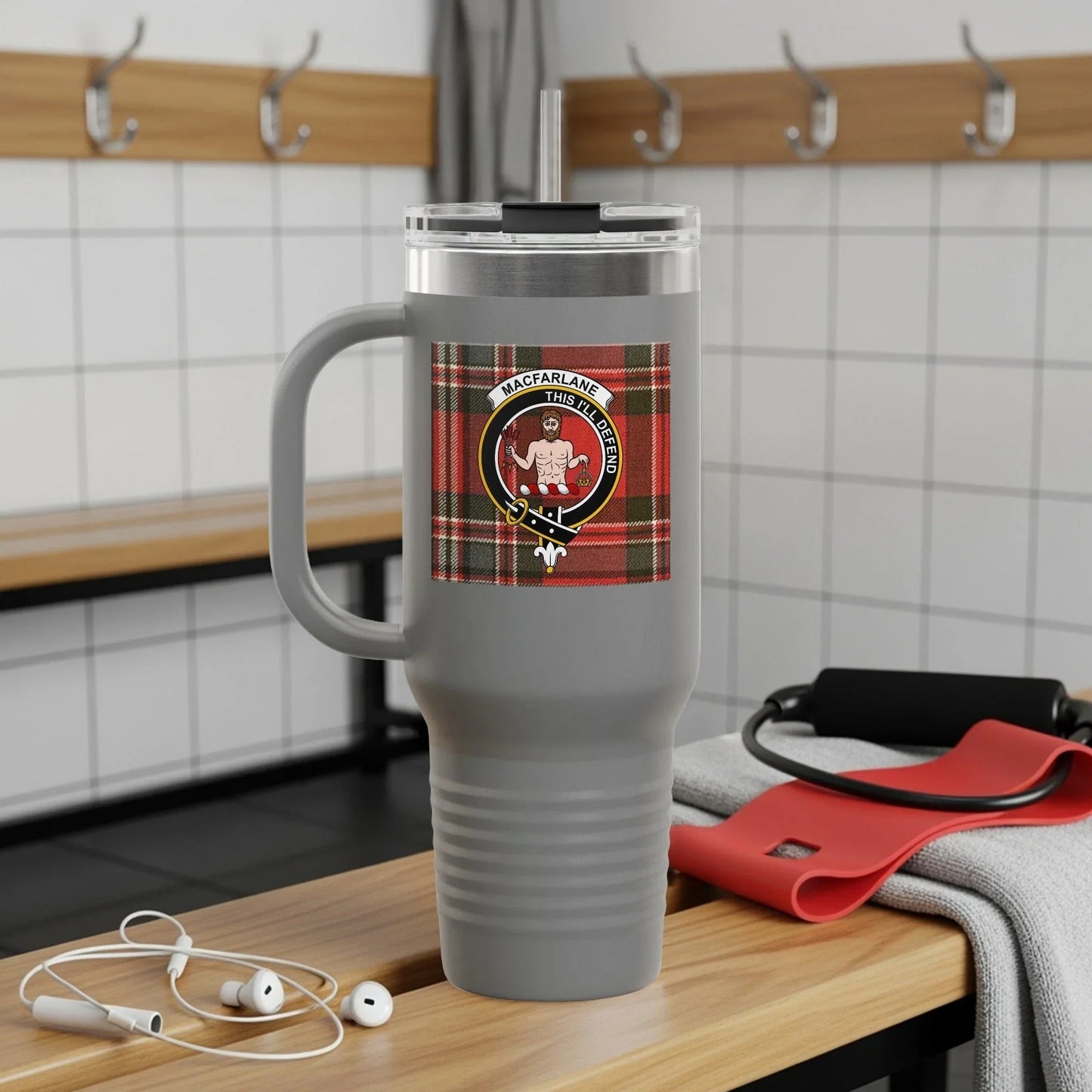 McFarland High School Custom Tartan Travel Mug product