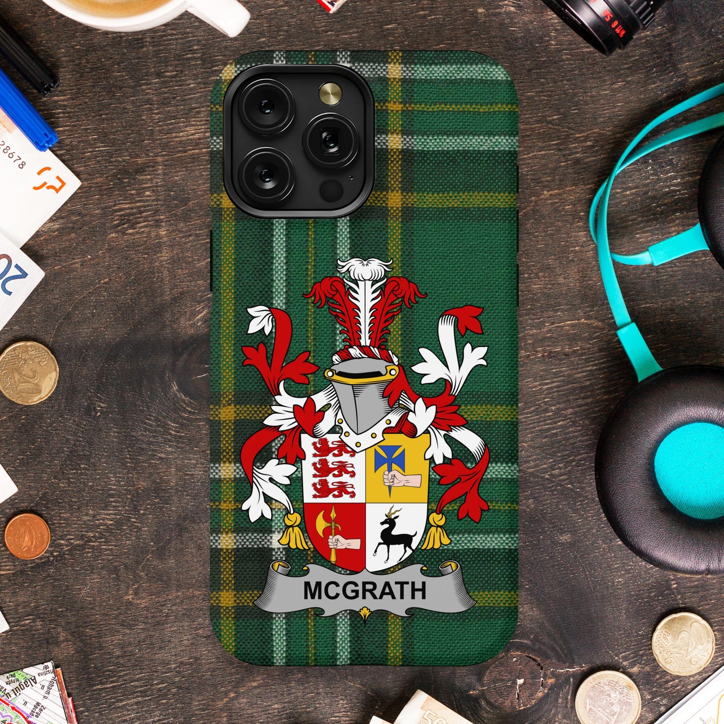 Family Crest Coat of Arms Custom Phone Case product type