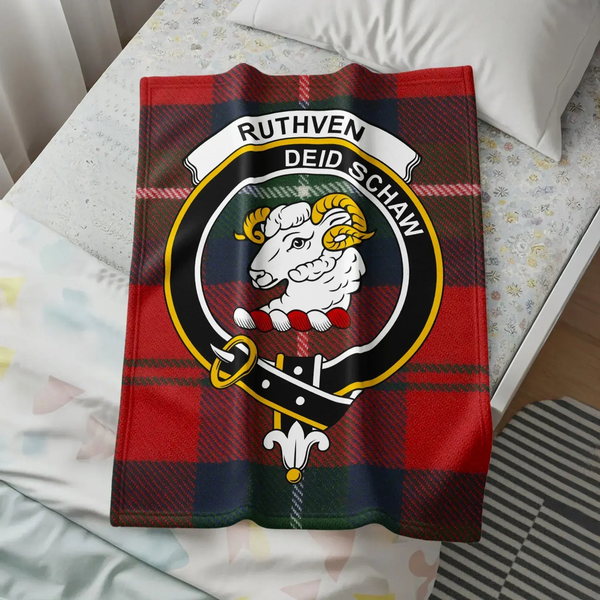 Ruthven Deid Schaw Tartan Blanket product