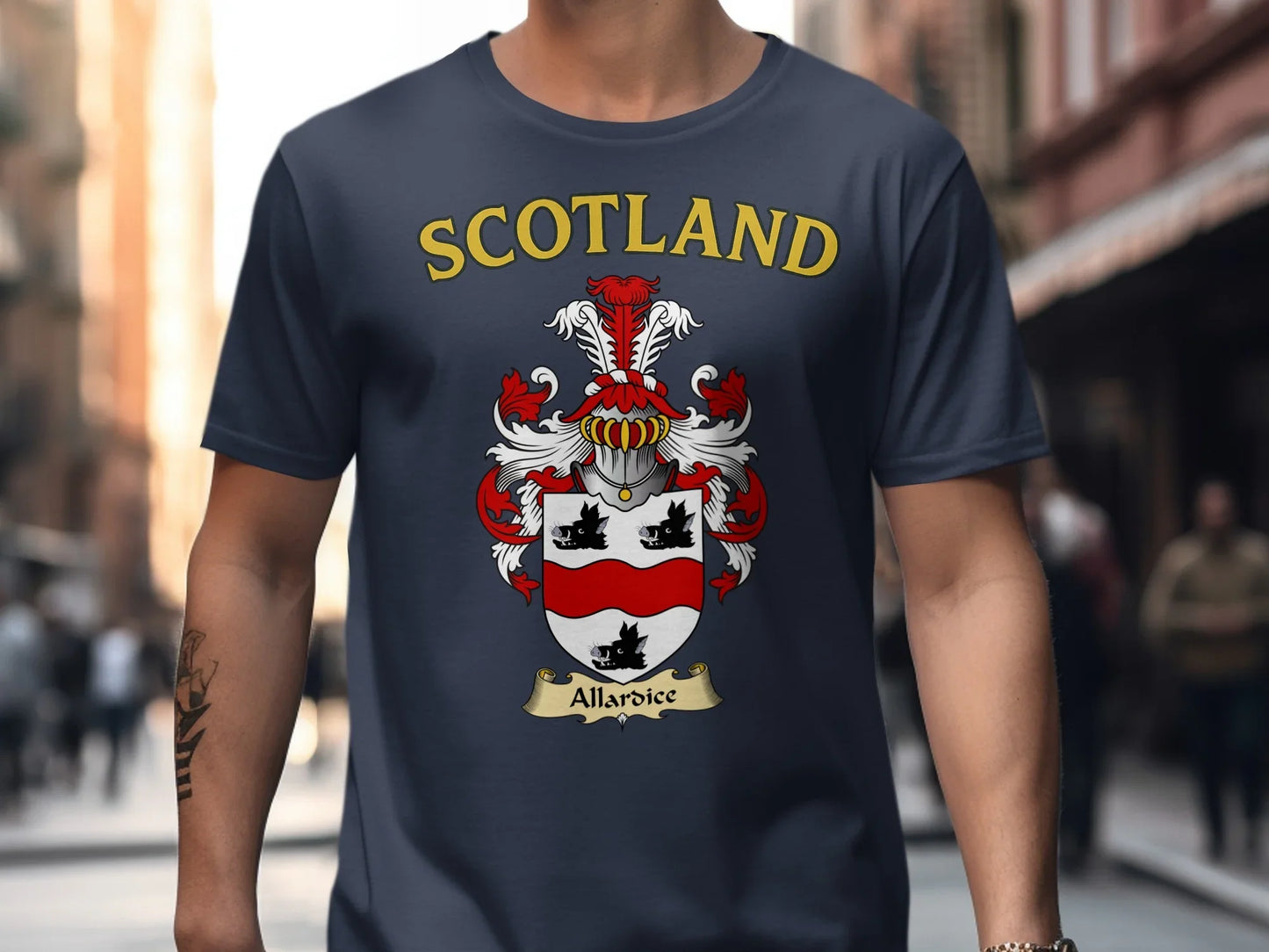 Scotland Allardice Heraldic Graphic Tee product
