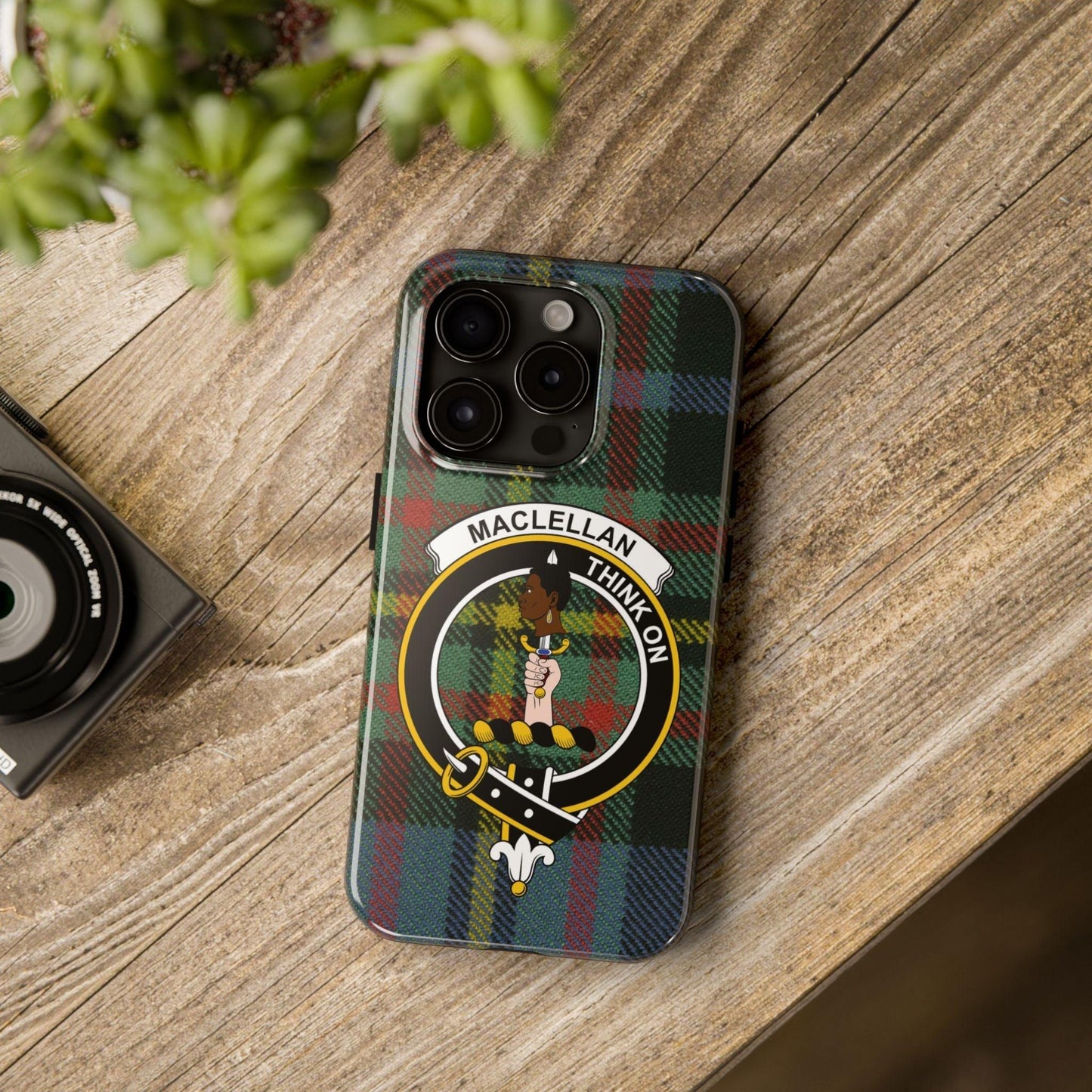 MacLellan Clan Scottish Tartan Cell Phone Case - Celtic Ancestry Gifts