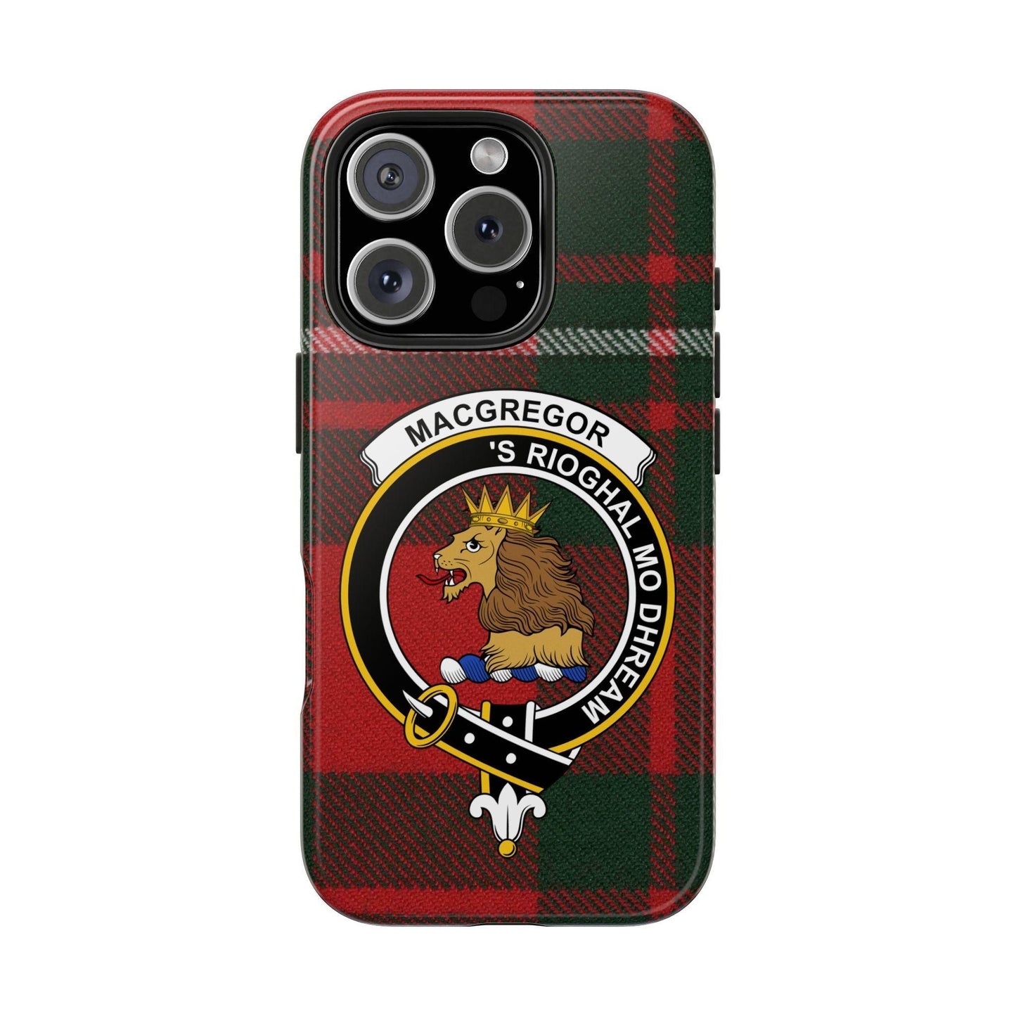 MacGregor Clan Scottish Tartan Cell Phone Case - Celtic Ancestry Gifts