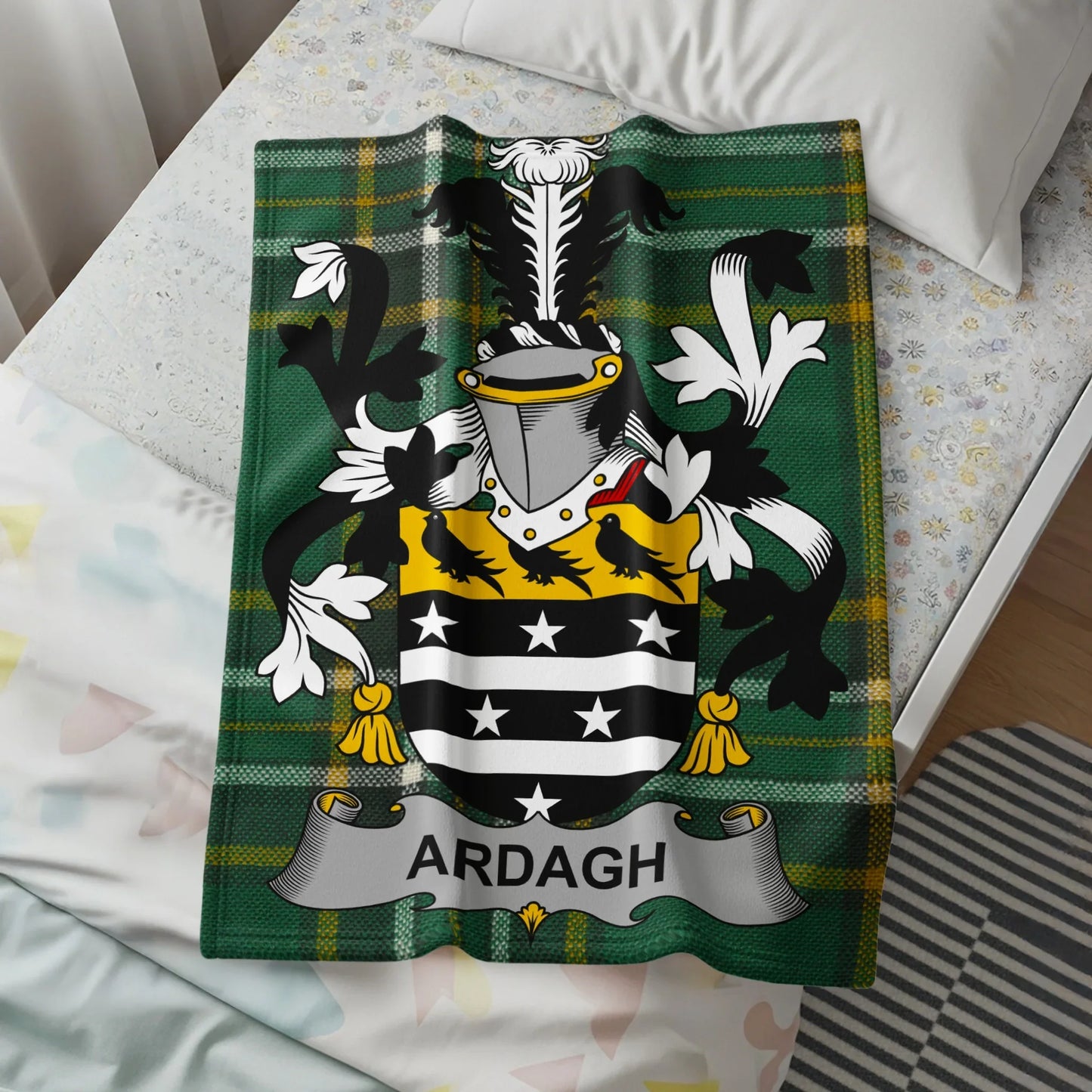 Ardagh Family Crest Tartan Blanket product